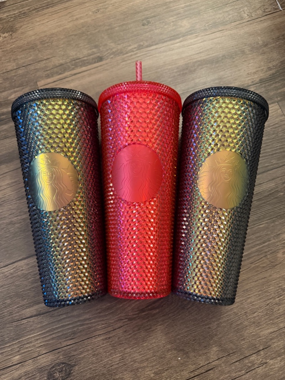All new. Comes with straws.